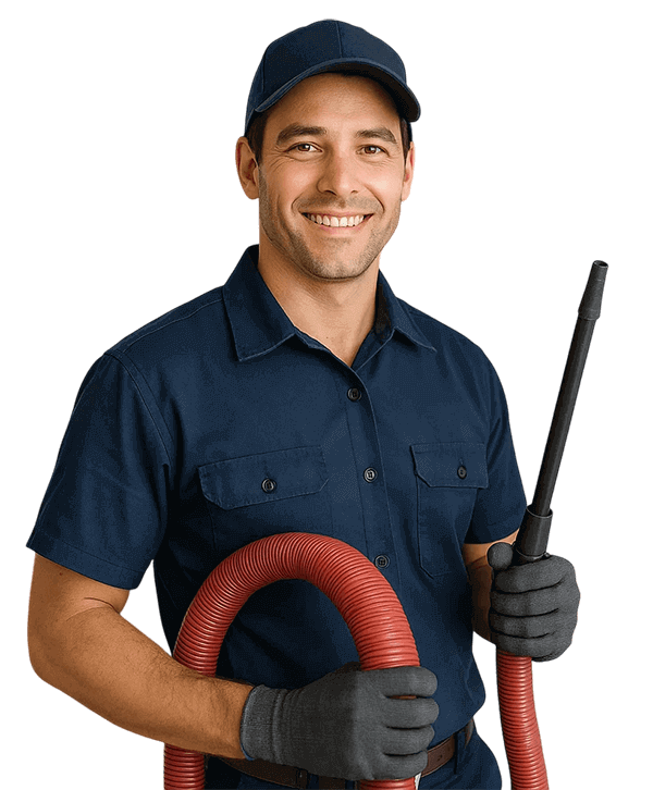 Telfair TX duct and dryer vent cleaning technician